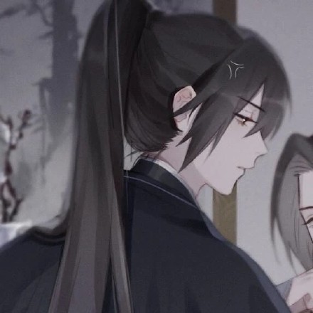 忘羡 魔道祖师 男男基头 漫画二次元头像