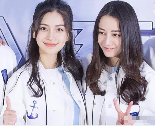 迪丽热巴与各位明星的神仙同框