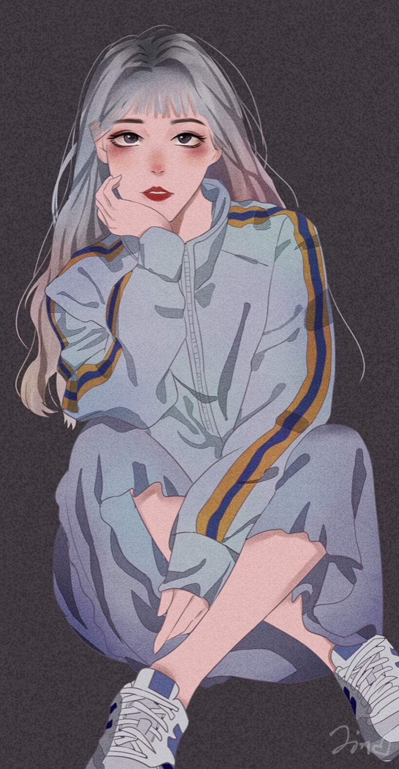 超a手绘女头