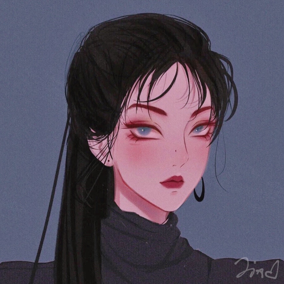 手绘女头闺蜜头像 临摹 手绘头像 女生头像 ins潮图 闺蜜头像 赞 评论