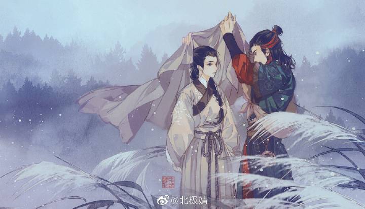 徐霞客x沈万千去看看你的万水千山 〔画师微博:@北极婧,未经授权请勿