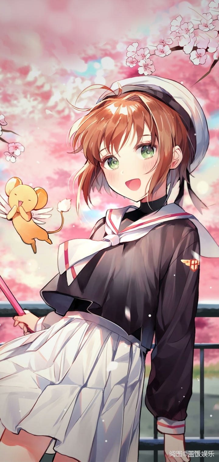 淡绿色的少女